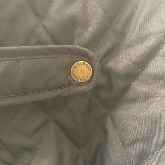 LL Bean Quilted Riding Jacket - Picture 6 of 9